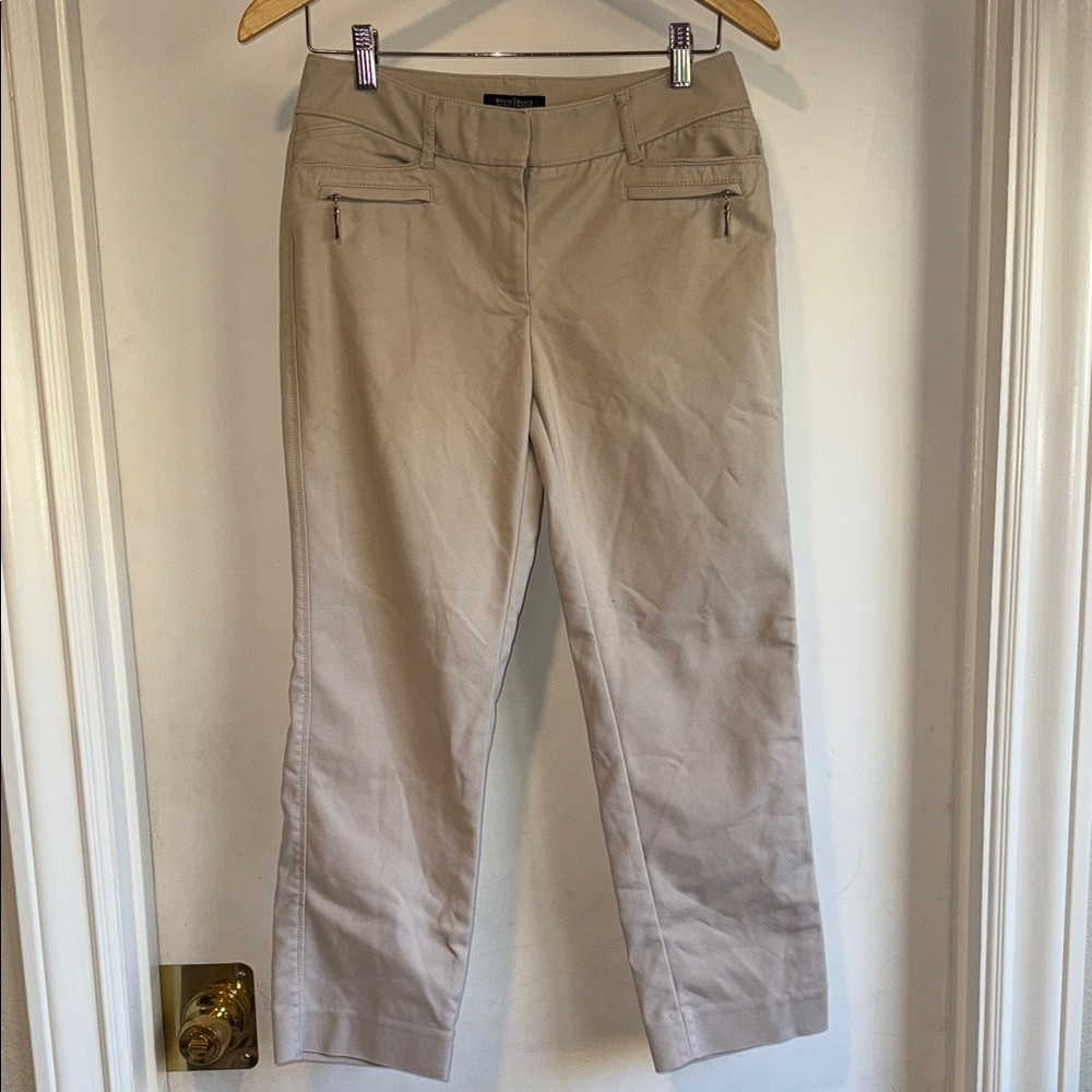 White House Black Market Slim Trouser Comfort Stretch Pants Size 4